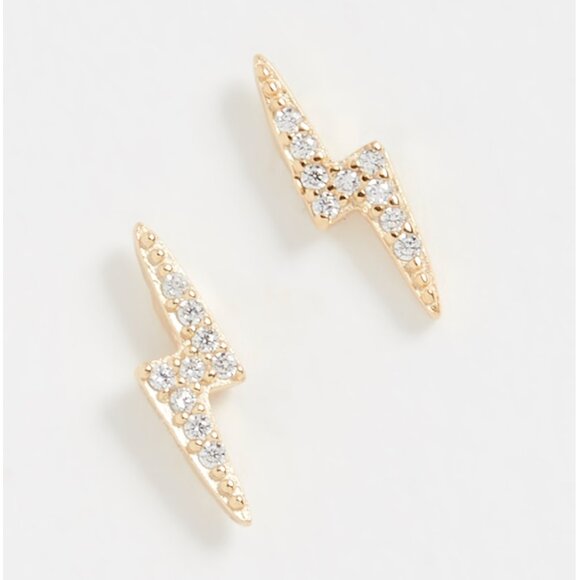 SHASHI - NWOT Electric Stud Earrings - Picture 1 of 4